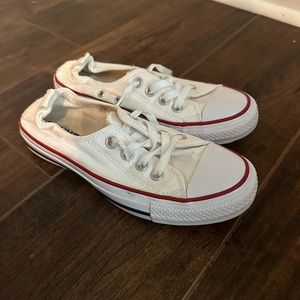 Women’s low cut slip on converses